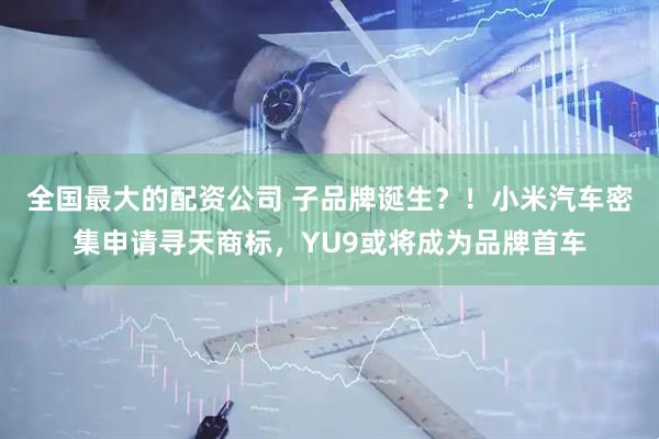 全国最大的配资公司 子品牌诞生？！小米汽车密集申请寻天商标，YU9或将成为品牌首车